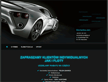 Tablet Screenshot of mechanika-jaro.pl
